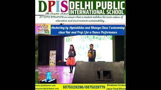 Anchoring for welcome dance by Agnishikha and Bhavya Class 1 [upl. by Farant]