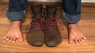 Vivobarefoot Tracker 2 FG waterproof barefoot boot Review [upl. by Annoya715]