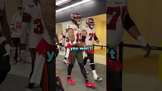 Mike Evans Surprises Young Fan with Game Gloves 🧤🏈 [upl. by Larina992]