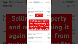 Selling a property and repurchasing it again for free from mutual funds profits [upl. by Nybbor]