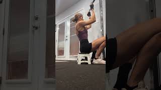 Supinated Lat pull downs [upl. by Annodas]