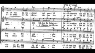 Learn Your Choir Part FULLCHOIR Psalm 121 Darius Milhaud [upl. by Herve]