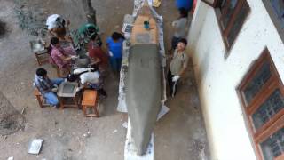 Concrete Canoe  making video  IIT Madras [upl. by Namien]