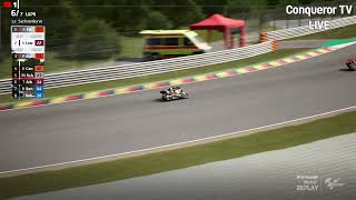 Race Moto2 Sachsenring GermanGP 2024 [upl. by Gregoire]