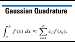 Numerical Methods 9  Numerical Integration [upl. by Eeleimaj]