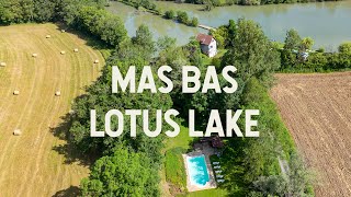 Mas Bas Lotus Lake  Carp Fishing with Accommodation amp Pool [upl. by Ruon]