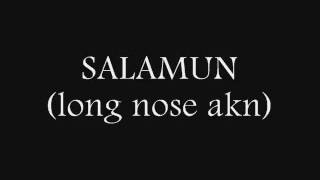 maranao song SALAMUN long nose akun by DESERT [upl. by Goldie]