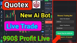 🔥✅Quotex new AI bot pro signal download  😱☄️Quotex ai bot Download telegram Binary ai bot signal [upl. by Eniamat]