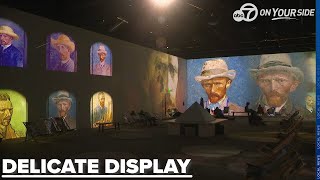 Immersive Van Gogh exhibit in Little Rock fascinates attendees of all ages [upl. by Bartolomeo228]