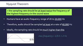 The Nyquist Theorem [upl. by Ajssatsan]