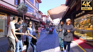 Walking in Konya  Mevlana Bazaar Turkey 🇹🇷 4k 60 fps [upl. by Xirtaeb]