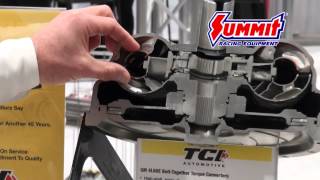 TCI Torque Converters The New 4L60E Design  SEMA 2013 [upl. by Svirad825]