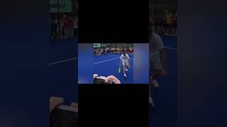 Cristiano Ronaldo  padel match in Singapore cr7 padel tennis squash [upl. by Emyam]