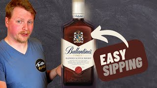 Quite Smooth  Ballantines Finest Scotch Whisky Review [upl. by Eoj]