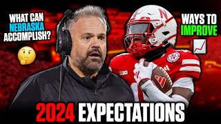 7 REALISTIC EXPECTATIONS FOR NEBRASKA FOOTBALL IN MATT RHULE’S 2ND SEASON [upl. by Ahsilahs]