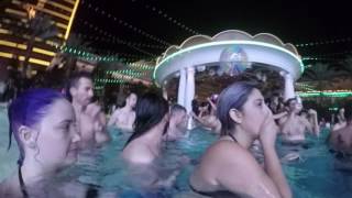 LAS VEGAS MAY 2016  PART 6  Club XS Pool PartyMarshmello on my Birthday [upl. by Retxed652]