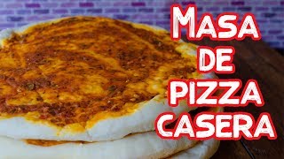 MASA DE PIZZA CASERA  MATIAS CHAVERO [upl. by Aicul181]