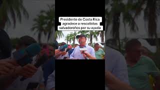 Costa Rica agradece al presidente Nayib Bukele elsalvadoresbello elsalvador viralvideo [upl. by Ralph535]