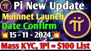 Pi Network New Update Pi Shopping Mart Open India में  Pi Mainnet Launch Date Pi से BMW Car खरीदे [upl. by Risser]