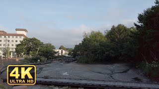 Walking in Kawayu Onsen（川湯温泉） Hokkaido【4K】 [upl. by Olenta670]