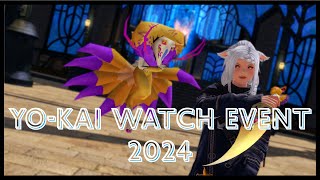 FFXIV YoKai Watch Event 2024 Quick Guide [upl. by Llij]