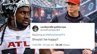 Cordarrelle Patterson Very Unhappy With His Playing Time This Season [upl. by Aisined]