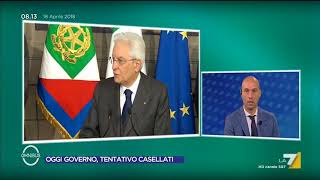 Mandato esplorativo Pandini I partiti vogliono prendere ancora tempo [upl. by Yenreit]