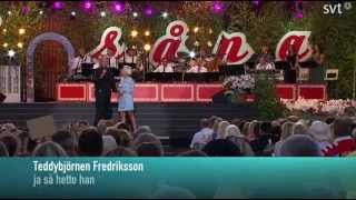 Lasse BerghagenEn kväll i juniTeddybjörnen Fredriksson LIVEAllsång på Skansen 2014 [upl. by Lsiel]