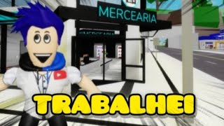 TRABALHEI NA MERCEARIA DO BROOKHAVEN RP [upl. by Towny]