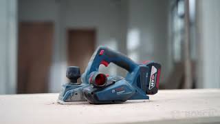 Bosch GHO 185LI CORDLESS PLANER  Brushless Motor 18V for Wood [upl. by Bigner]