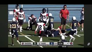 Blaze McCarty 2024 CJFL Highlights [upl. by Norit634]