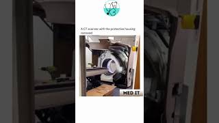 What does inside of a CT scan machine look like [upl. by Maxey]