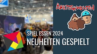 Wir haben Brettspielneuheiten angespielt  Spiel Messe in Essen 2024 [upl. by Janik]