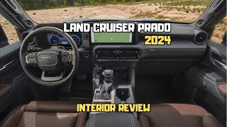 2024 LAND CRUISER PRADO INTERIOR REVIEW [upl. by Ecinrev]