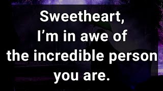 Dm to DF Love Quotes💛💌🌹  Sweetheart I’m in awe of the incredible person you are😘💛💋🥰💕 [upl. by Adnamma]