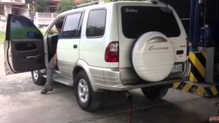 Isuzu Crosswind XUV 2002 Smoke Test [upl. by Einahpit]