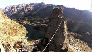 Highline aux Aiguilles dAmitges [upl. by Learrsi875]