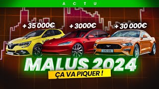 On fait le point sur le MALUS 2024 et CA va PIQUER   le reste de lactu auto [upl. by Jt84]