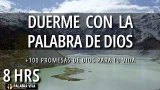 Duerme escuchando la Palabra de Dios  100 Versos bíblicos  8 Hrs [upl. by Ramahs]