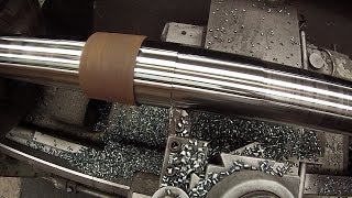 Machining a Gearbox Shaft [upl. by Ackerley]