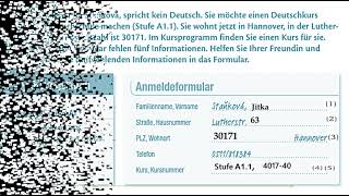 Start Deutsch 1 Schreiben Teil 1 Formulare und 2 Offizielle und Inoffizielle Briefe Neu 2021 2 [upl. by Kcolttam]