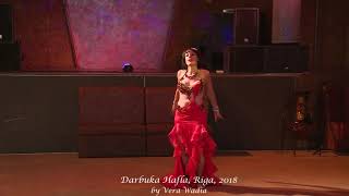 Safini Marra by Abdel Halim Hafez Darbuka Hafla Riga 2018 [upl. by Namsu]