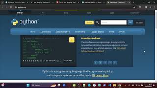 Cara install Python di Windows 11 dan menjalankannya di Command Prompt atau PowerShell [upl. by Esidnac]