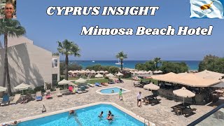 Mimosa Beach Hotel Protaras Cyprus  2024 Tour Around [upl. by Ulita788]