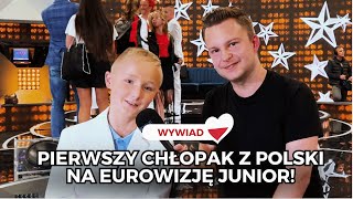 DOMINIK ARIM Z POLSKI NA EUROWIZJĘ JUNIOR quotCieszę się że jadę właśnie z tą piosenkąquot [upl. by Elletsyrc]