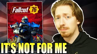 Fallout 76s New Update FINALLY Broke Me  Review [upl. by Gradeigh]