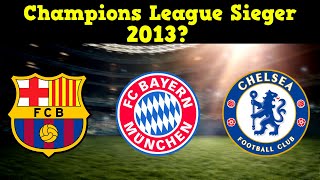 Welcher Verein hat die Champions League gewonnen  Quiz Fussball [upl. by Hennebery445]