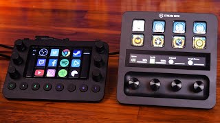 Elgato Stream Deck  vs Razer Stream Controller  which has better knobs [upl. by Hahsi]