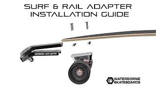 Waterborne Surf and Rail Adapter Animated Installation [upl. by Hemphill494]