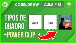 Como usar o Power Clip no Corel Draw Inserir uma foto num quadro fácil [upl. by Malcolm540]